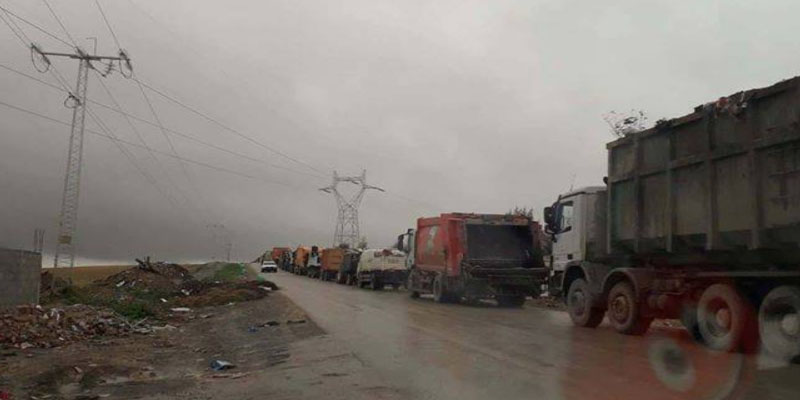 بلدية تونس: صعوبات في رفع الفضلات المنزلية بسبب الأحوال الجوية